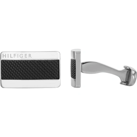 Tommy Hilfiger Férfi Mandzsettagomb - Black Panel THJ2790400 főképe