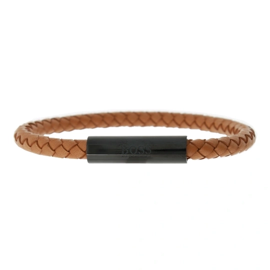 Hugo Boss Férfi karkötő - Braided Leather HBJ1580153 főképe